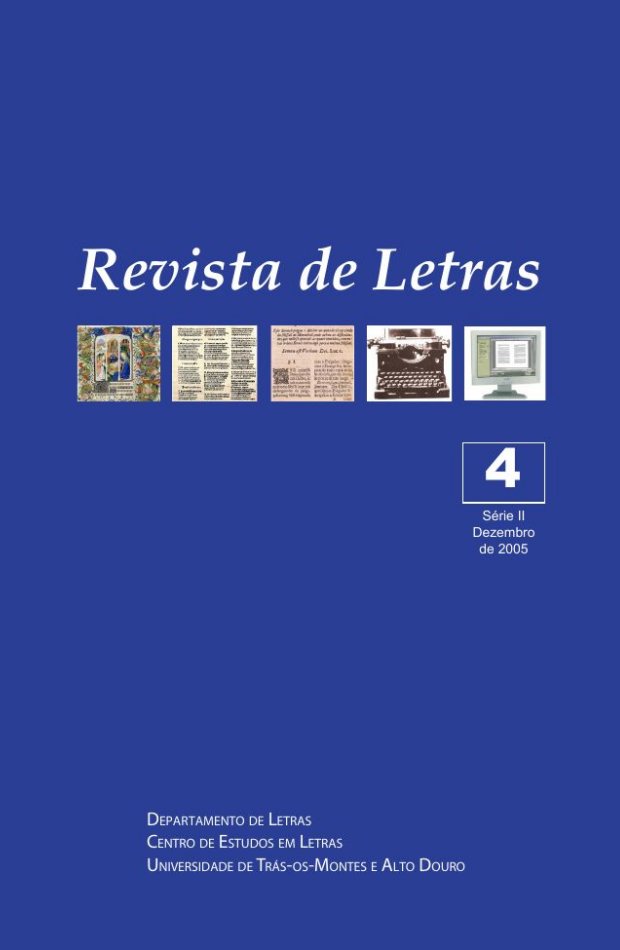 Revista de Letras, série II, nº4, dezembro de 2005